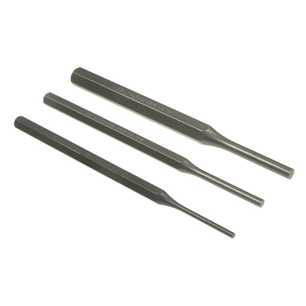 1/4&#34; EXTRA LONG BLACK OXIDE PIN PUNCH 21502