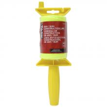 Task Tools T27210 - 500' Yellow Twisted Nylon Construction Line Reel