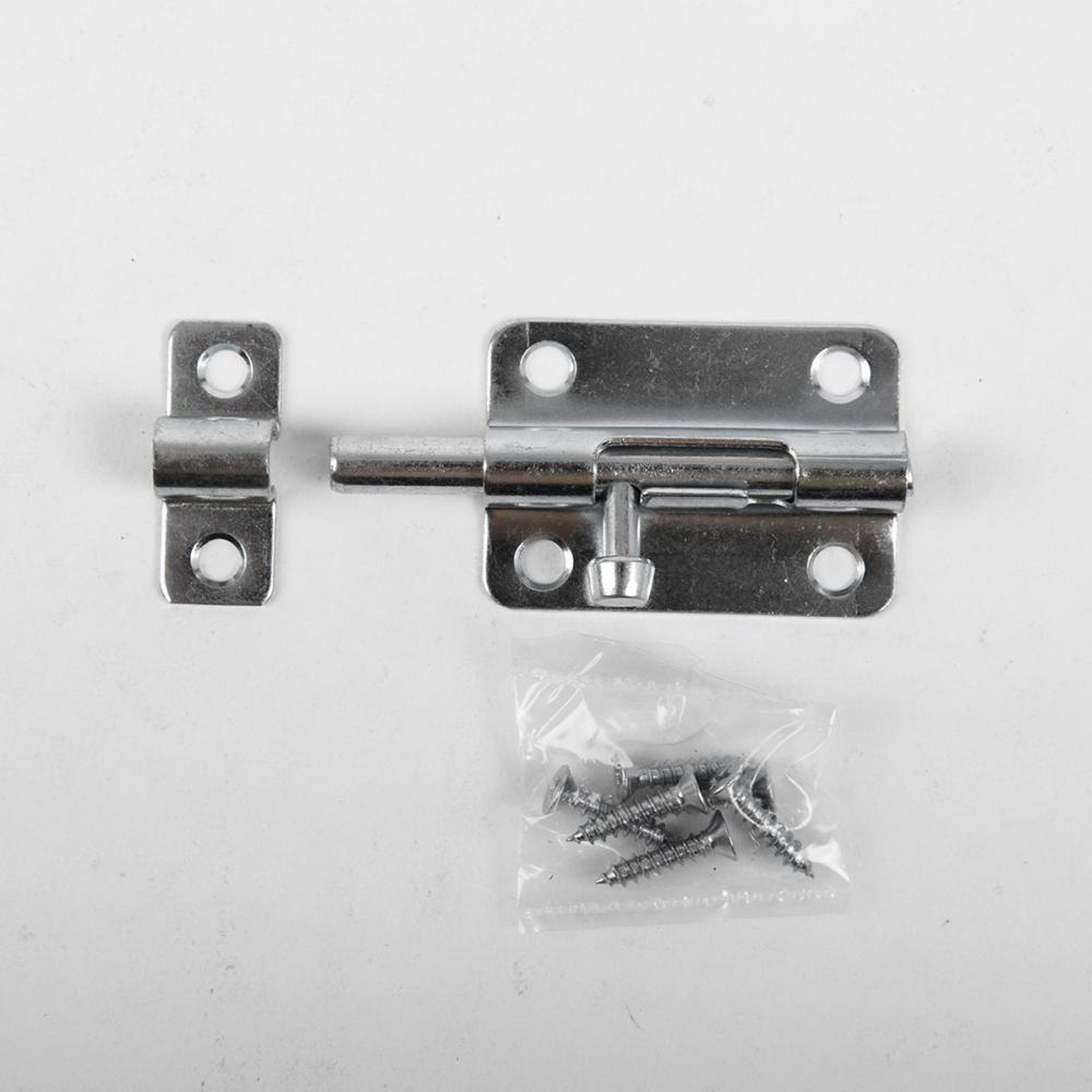Light Type Door Bolt Steel 3in [Zp] 1PC/Bag with UPC Label