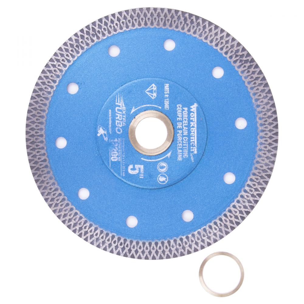 Diamond Saw Blade5in x 1.4 x 10 x 22.2 Super Thin X Turbo