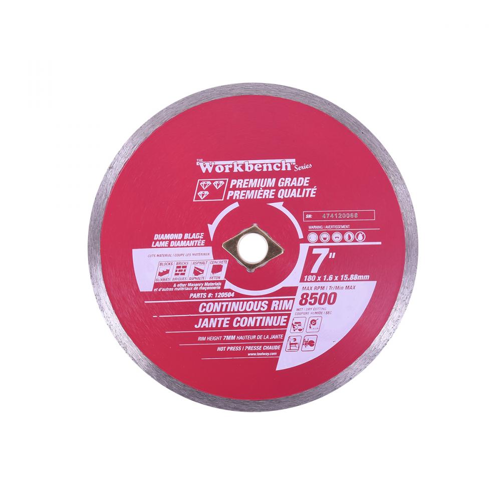 Blade 7in Hot Pressed Continuous Rim Diamond