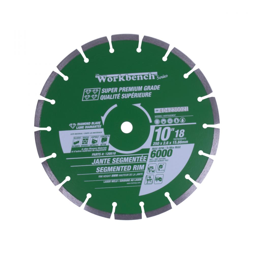 Blade 10in Laser Weld Segmented Diamond