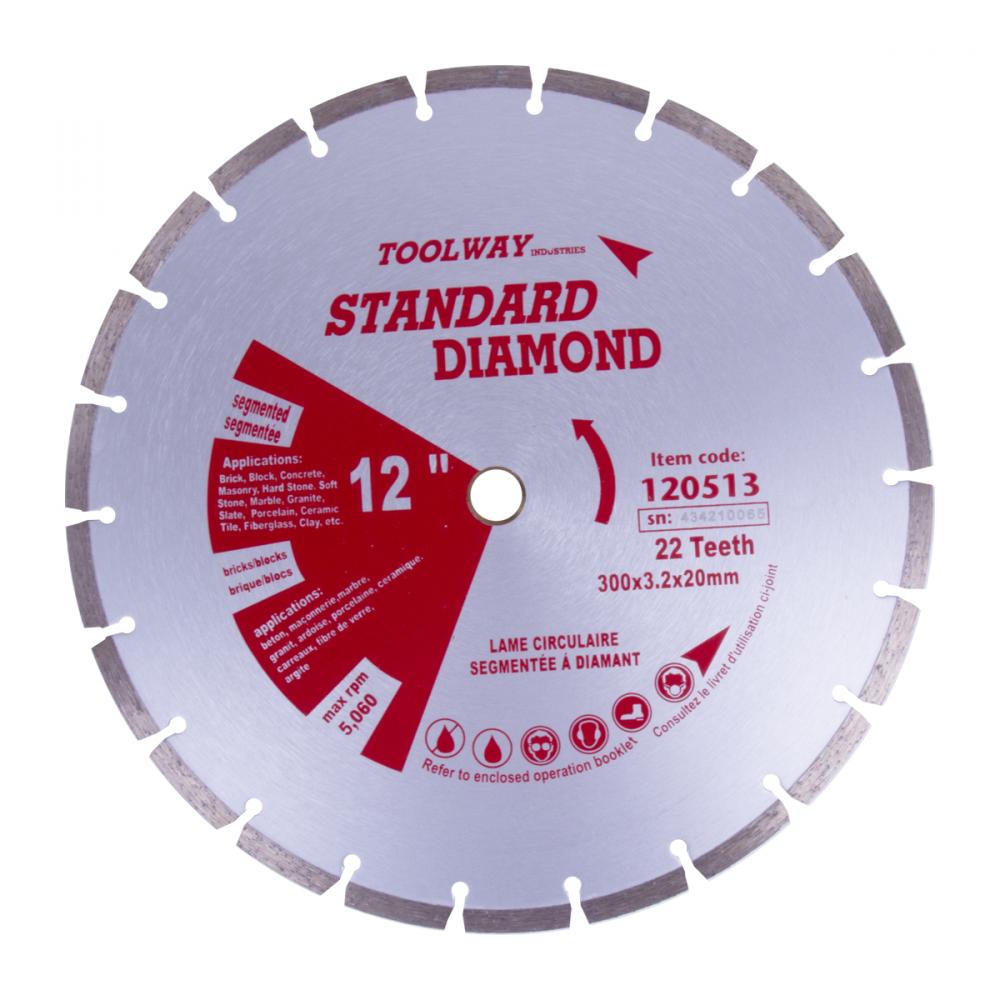 Blade 12in 21T Sintered Segmented Diamond