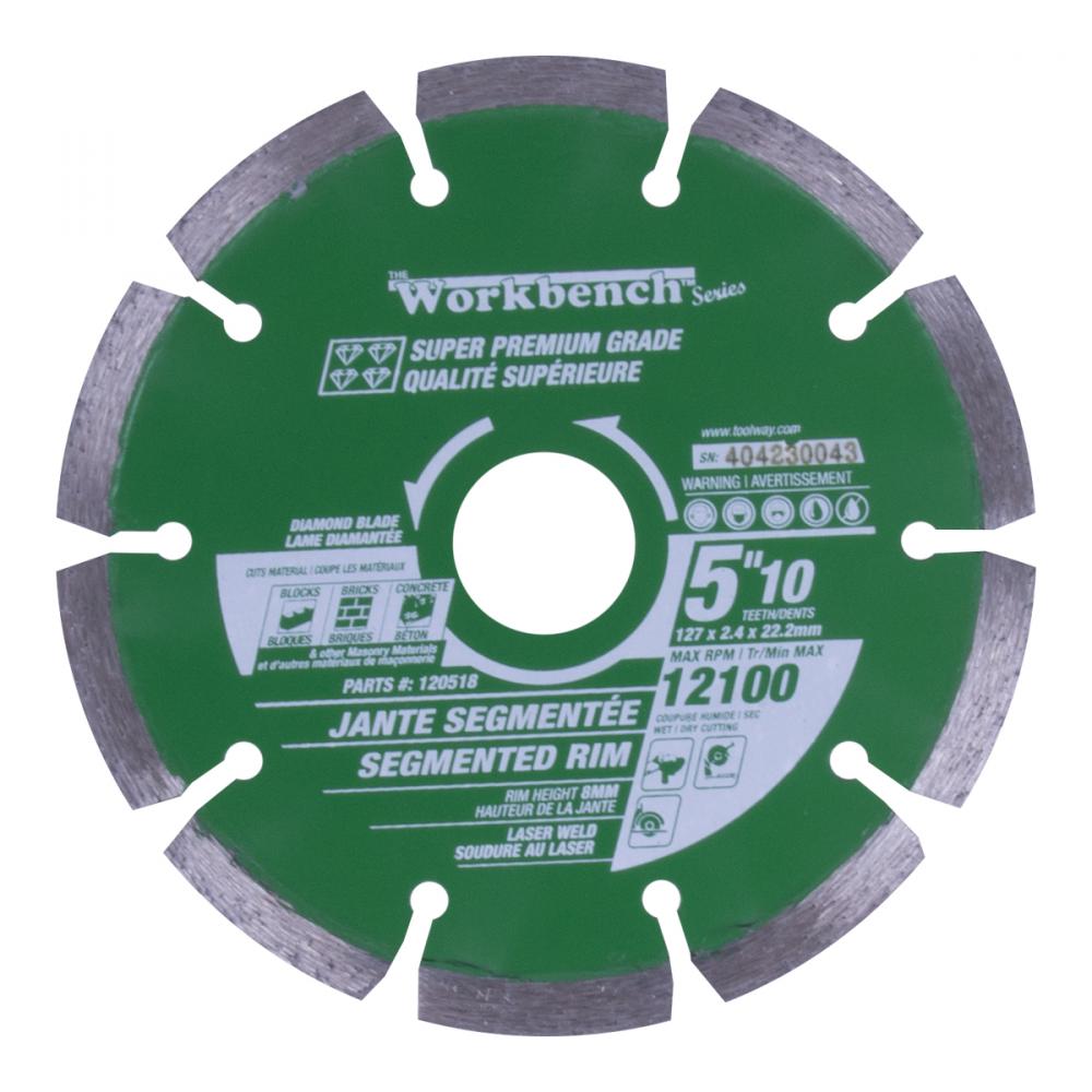 Blade 5in 24T Laser Weld Segmented Diamond