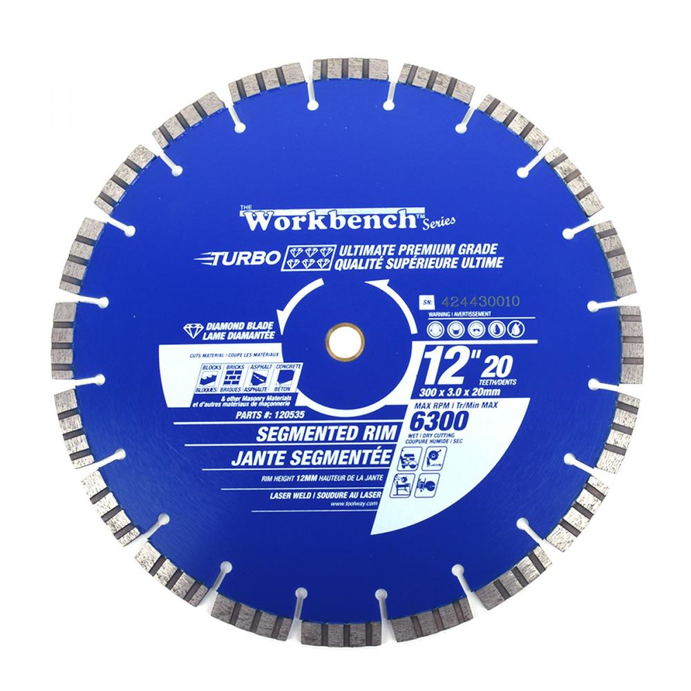 Blade 12in 20T Laser Weld Segmented Diamond