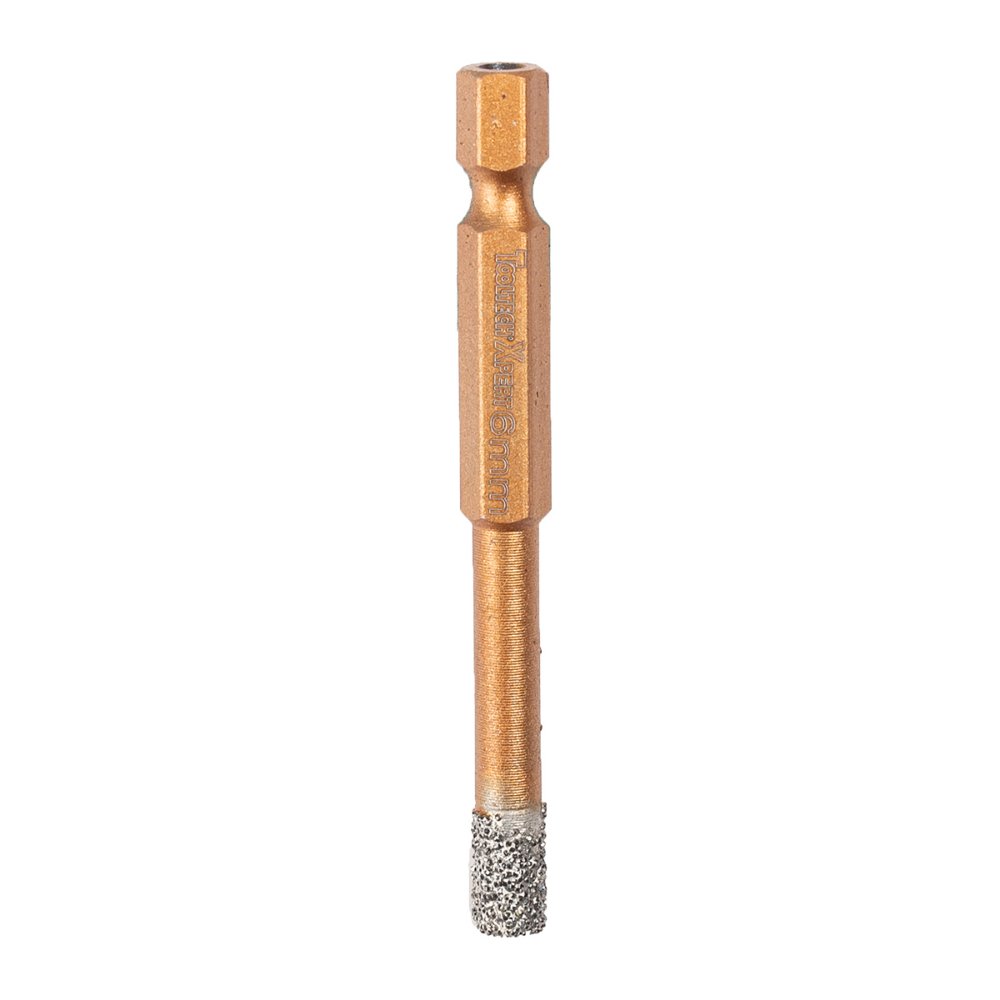 Diamond Core Hole Saw Bit 1/4in (6mm) Hex Shank