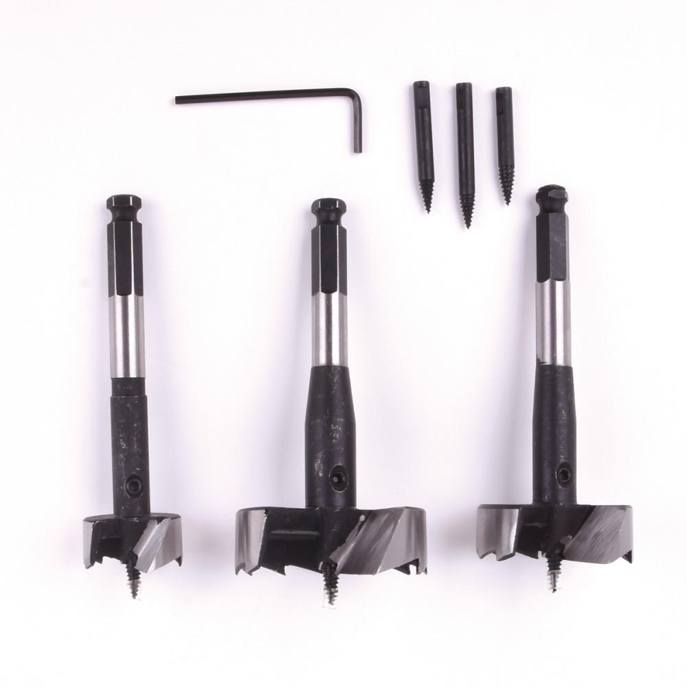 High Speed Self-Feed Bits Set 3PC