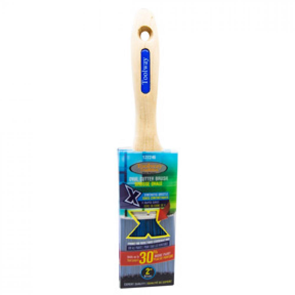 X-Series Oval Paint Brush Synthetic 2in
