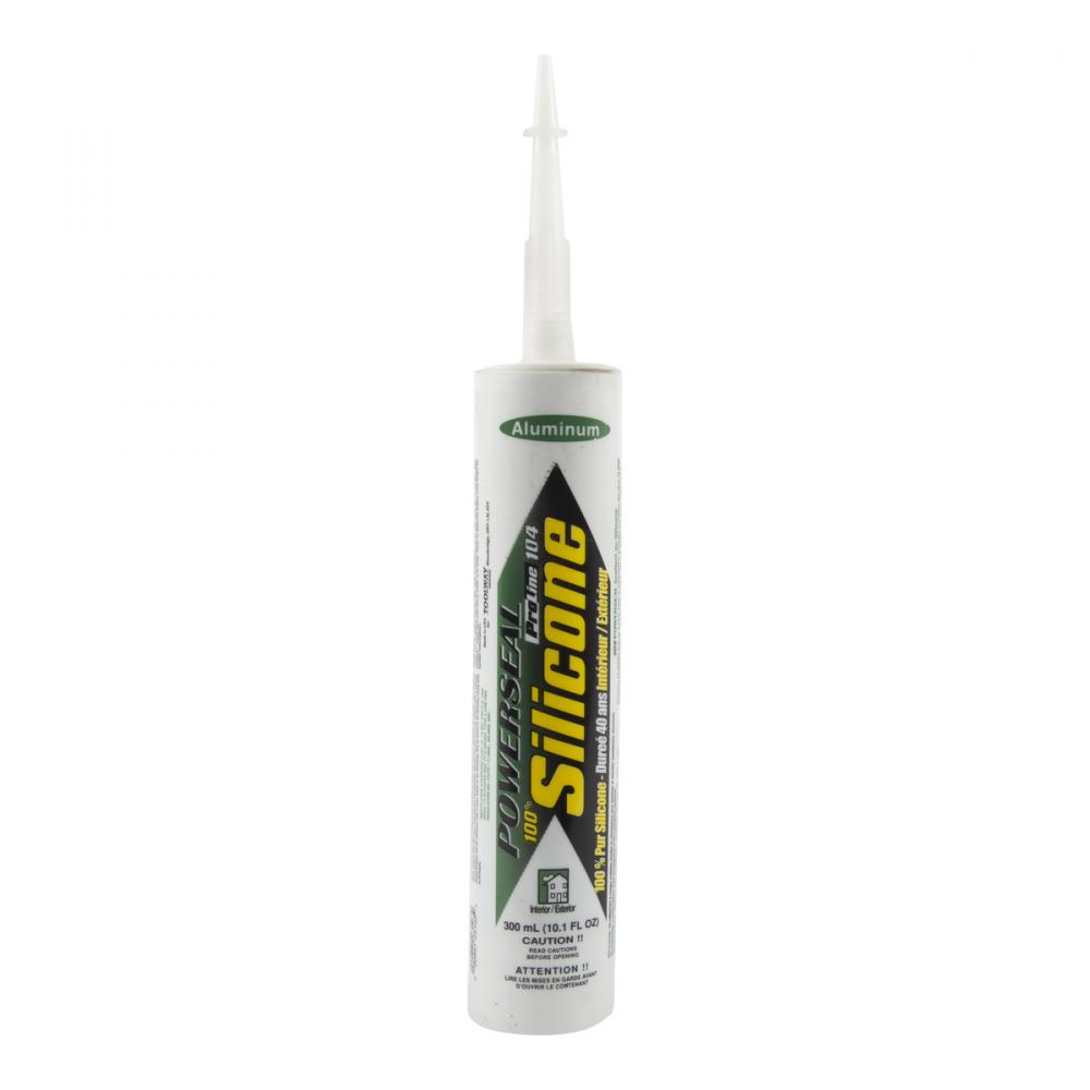 ProLine 104 General Purpose 100% Silicone Sealant 300ml Aluminum