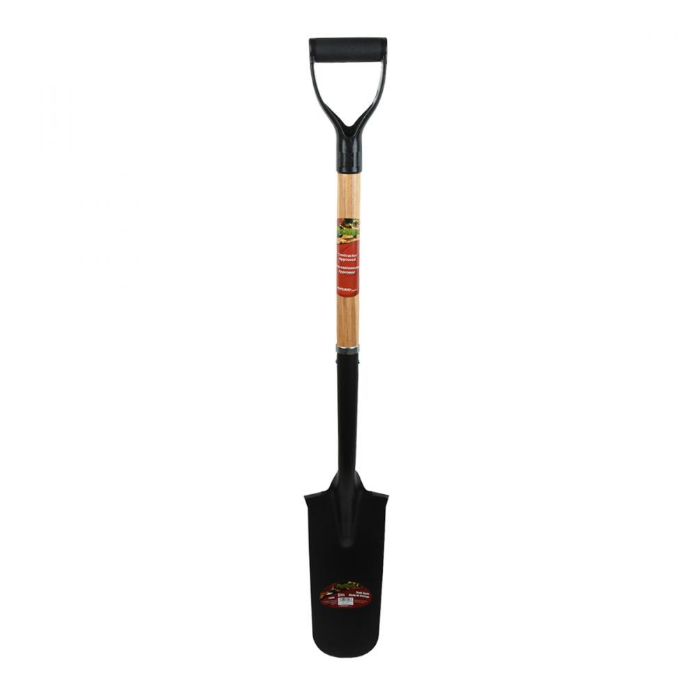Drain/Transplanting  Spade 44in x 6in x 14in  Blade Wood D-Handle