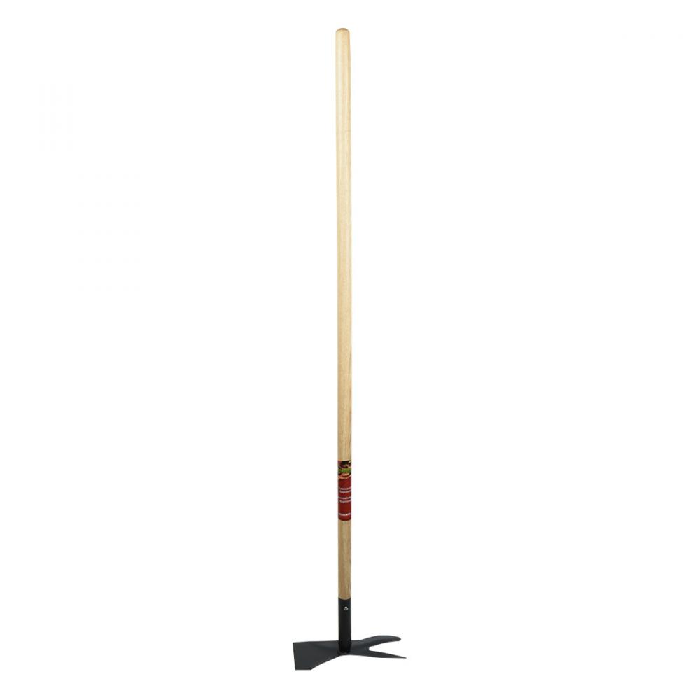 Cultivator 48-1/2in 2-Sided Multipurpose Wood L-Handle