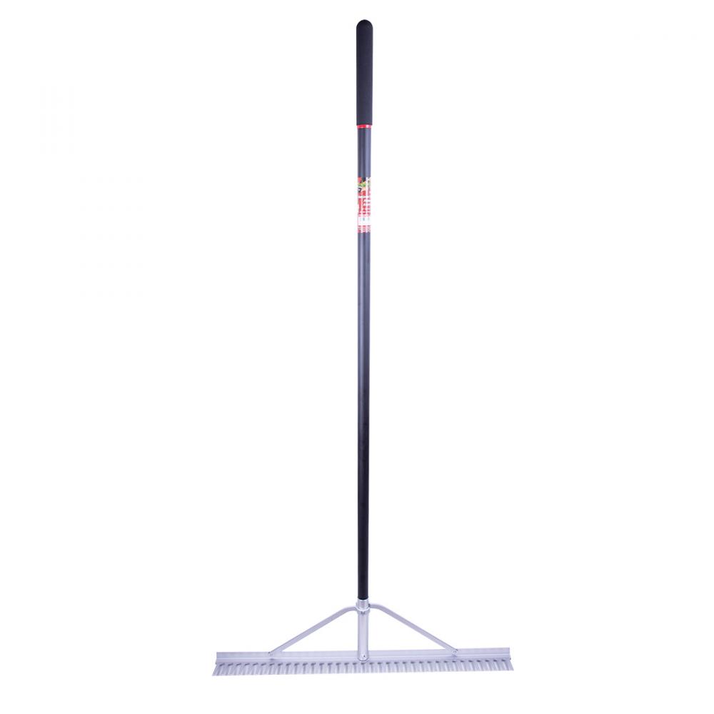 Landscaping Rake 64&#34; 36-tine Aluminum L-Handle