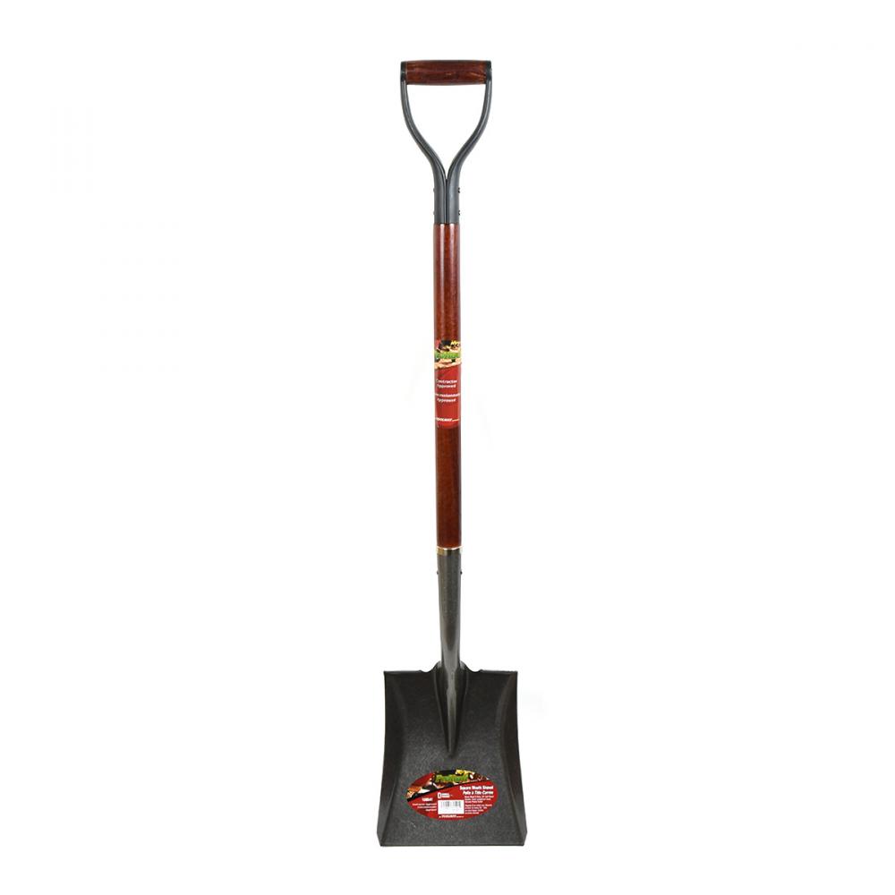 Shovel Square Mouth 46in x 9-1/3in Blade Wood D- Handle
