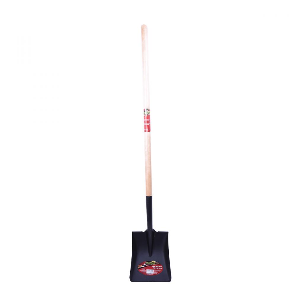 Shovel Square Mouth 56in x 9-1/3in Blade Wood L-Handle