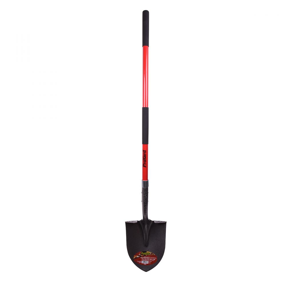 Shovel Round Point 59in x 10-1/5in Blade Fibreglass L-Handle