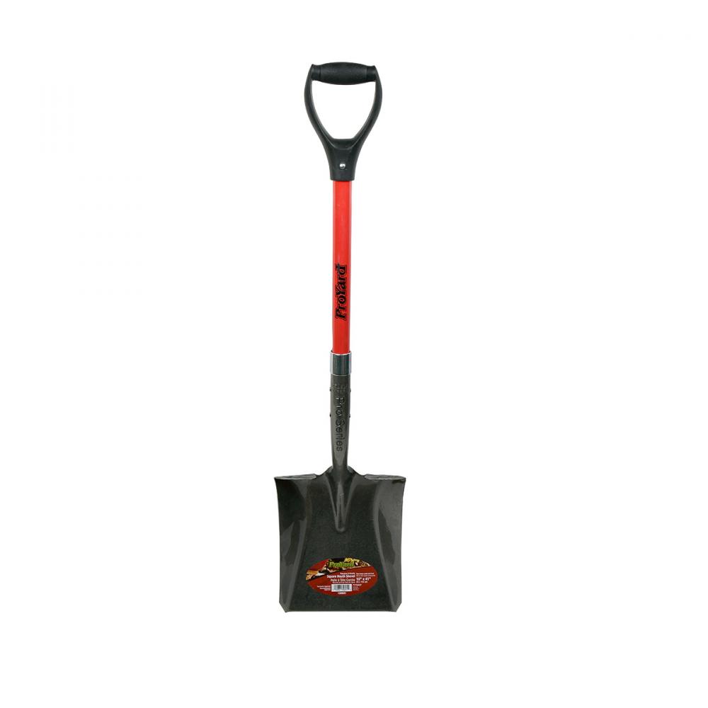 Shovel Square Mouth 42in x 10in Blade Fibreglass  D-Handle