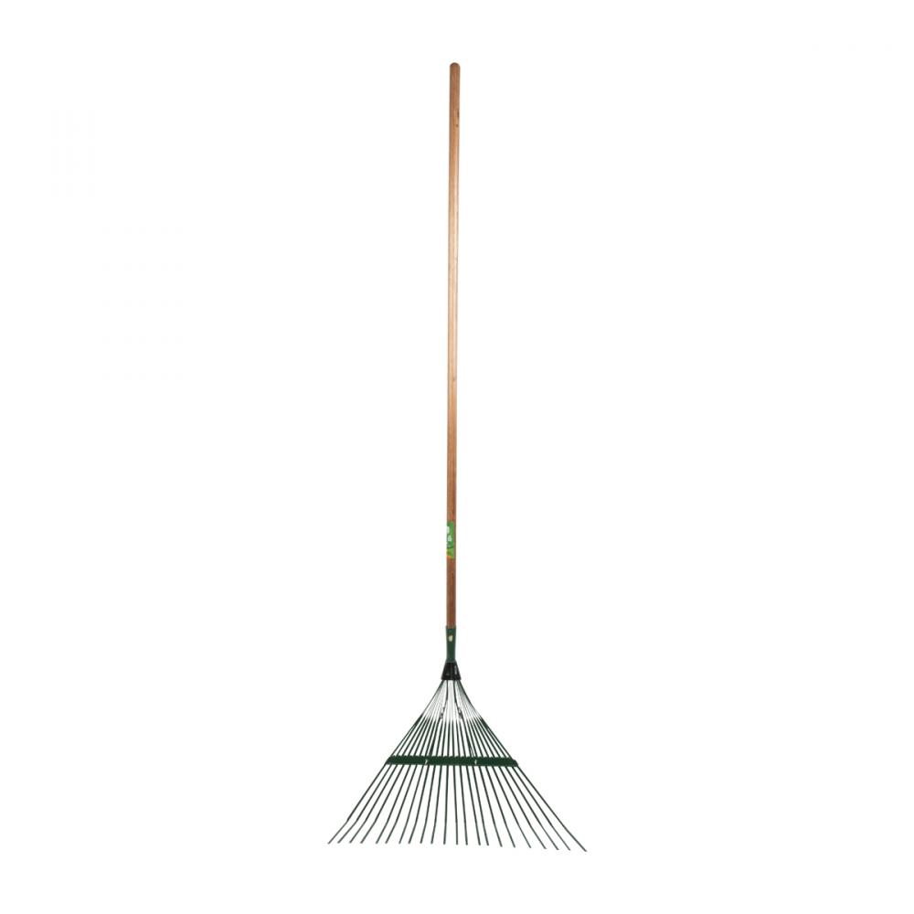 Lawn & Leaf Rake Flex-Steel 22-Tine 22&#34; 48&#34; Wood Handle
