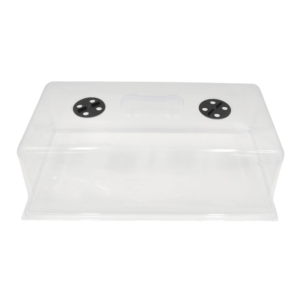 Vented Dome Cover for Standard 10x20in Seedling Tray