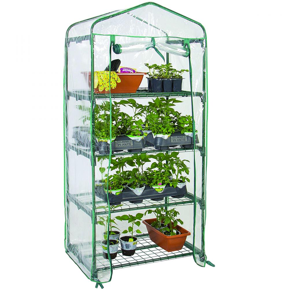 Greenhouse Portable 4-Tier 27 x 19 x 61&#34;