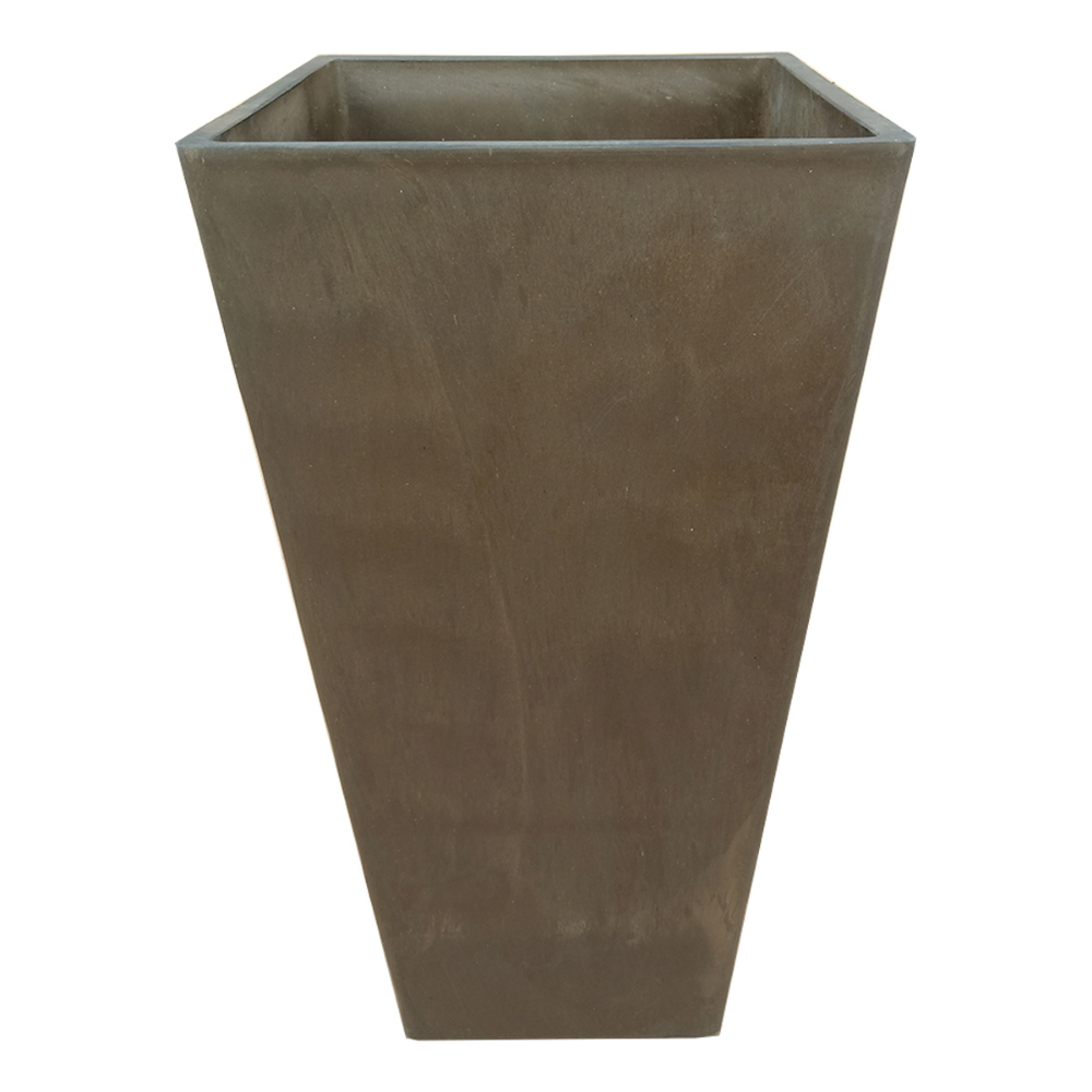 Planter Composite Square 10in x 19in Sand