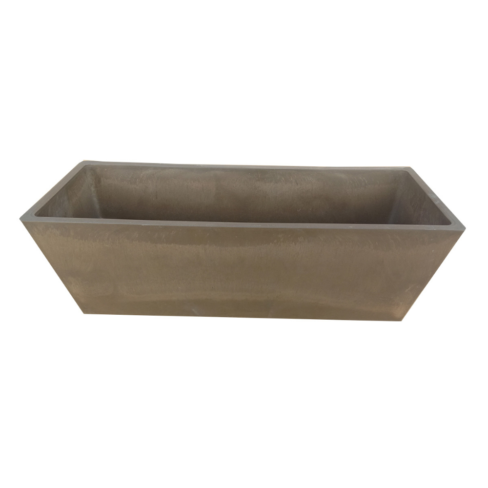 Planter Composite Rectangular Box 28in x 9in x 10in Sand