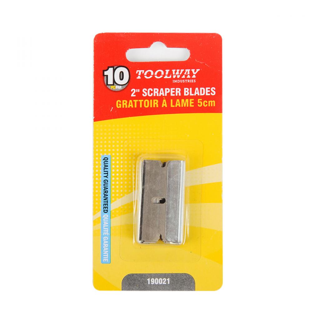 Scraper Blades Razor 2in 10/pk
