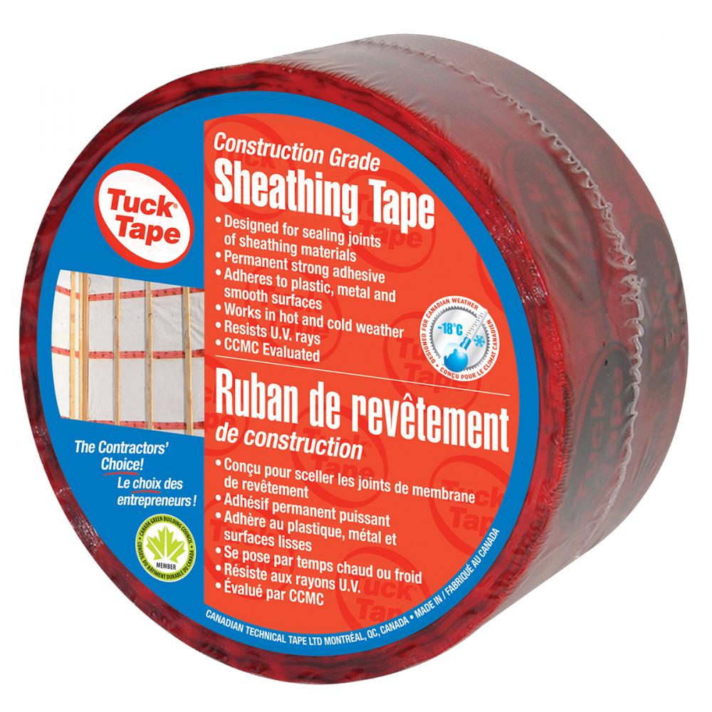 Sheathing Tape UV Treated 60mm x 66m White