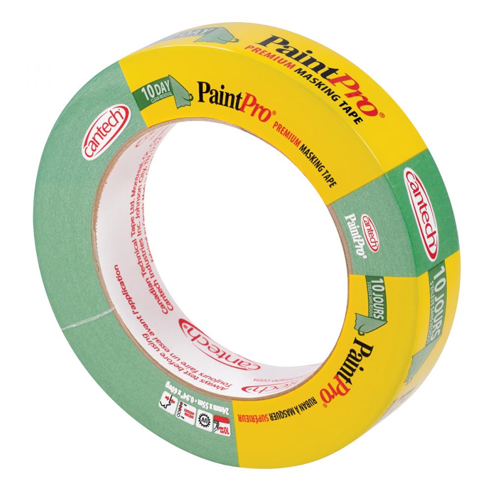 Paint Pro Painters Tape 24mm x 55m Green
