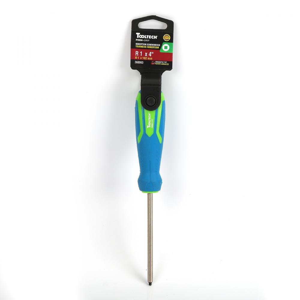Screwdriver Robertson #1 x 4in