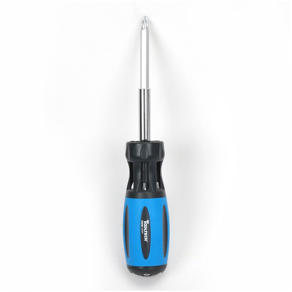 Screwdriver Multi-Bit 7-in-1 With Wall Storage Clip