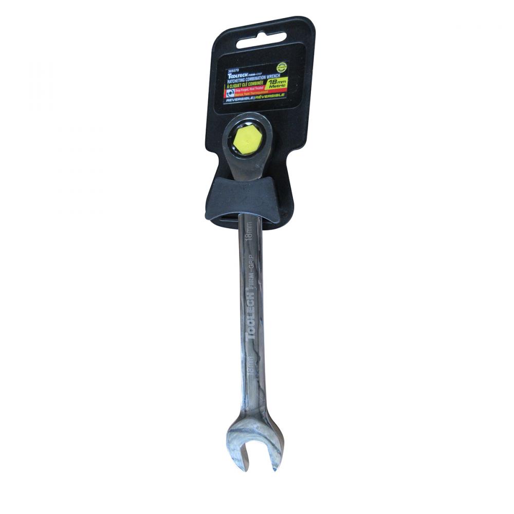 Ratcheting Combination Wrench Metric 18mm