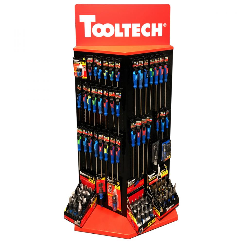 Tooltech Screwdrivers End Cap Display