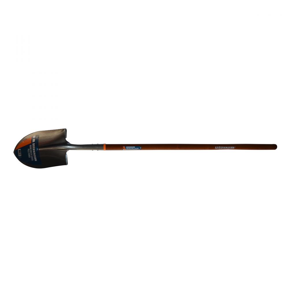 Shovel Round Point 58-1/2in Wood L-Handle