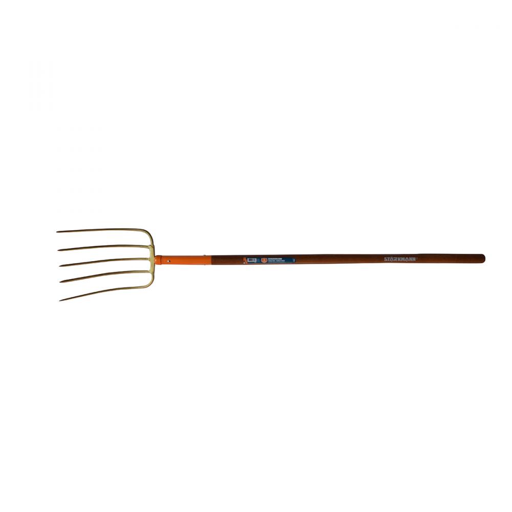 Forged Fork 5T 13in Wide W/Wood Handle 130603