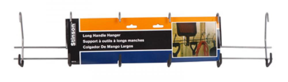 Wall Mount Wire Long Handled Tool Hanging Rack with Vinyl Coating
