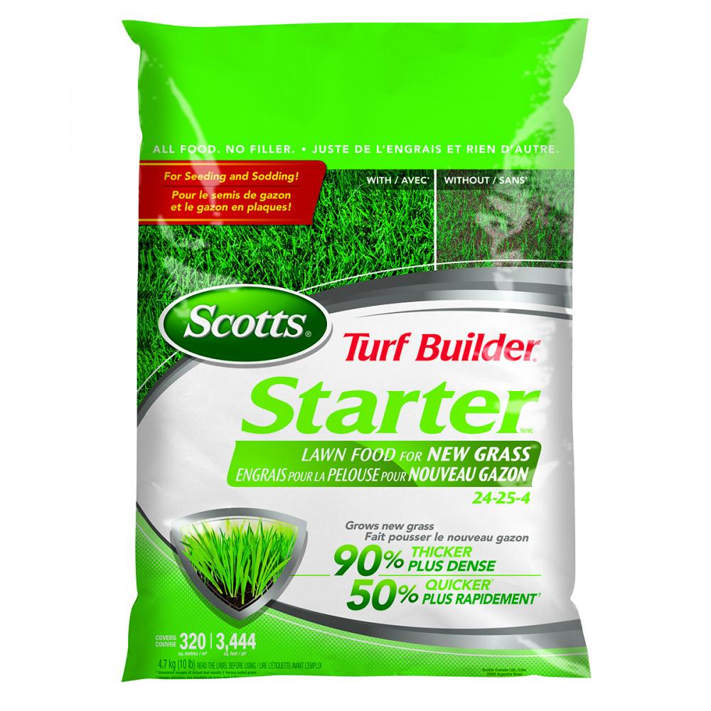 Turf Builder Starter Lawn Food For New Grass 24-25-4  4.7kg/320m²