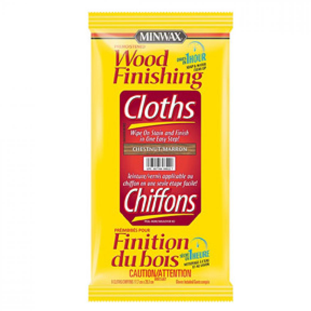 Wood Finishing Cloths Chestnut