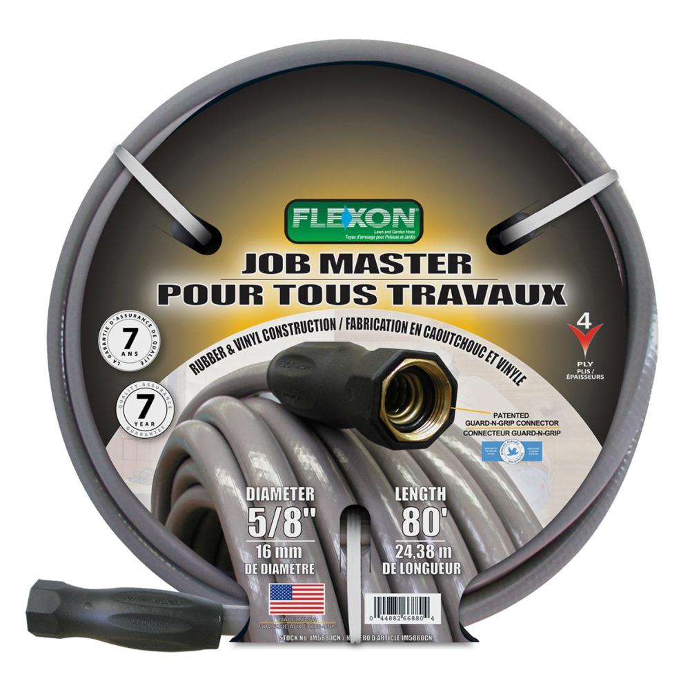 Water Hose Jobmaster Construction Rubber 5/8in x 80ft