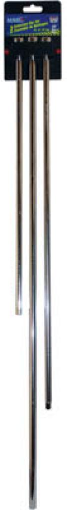3 pc 3/8in Dr. Long Extension Bar Set