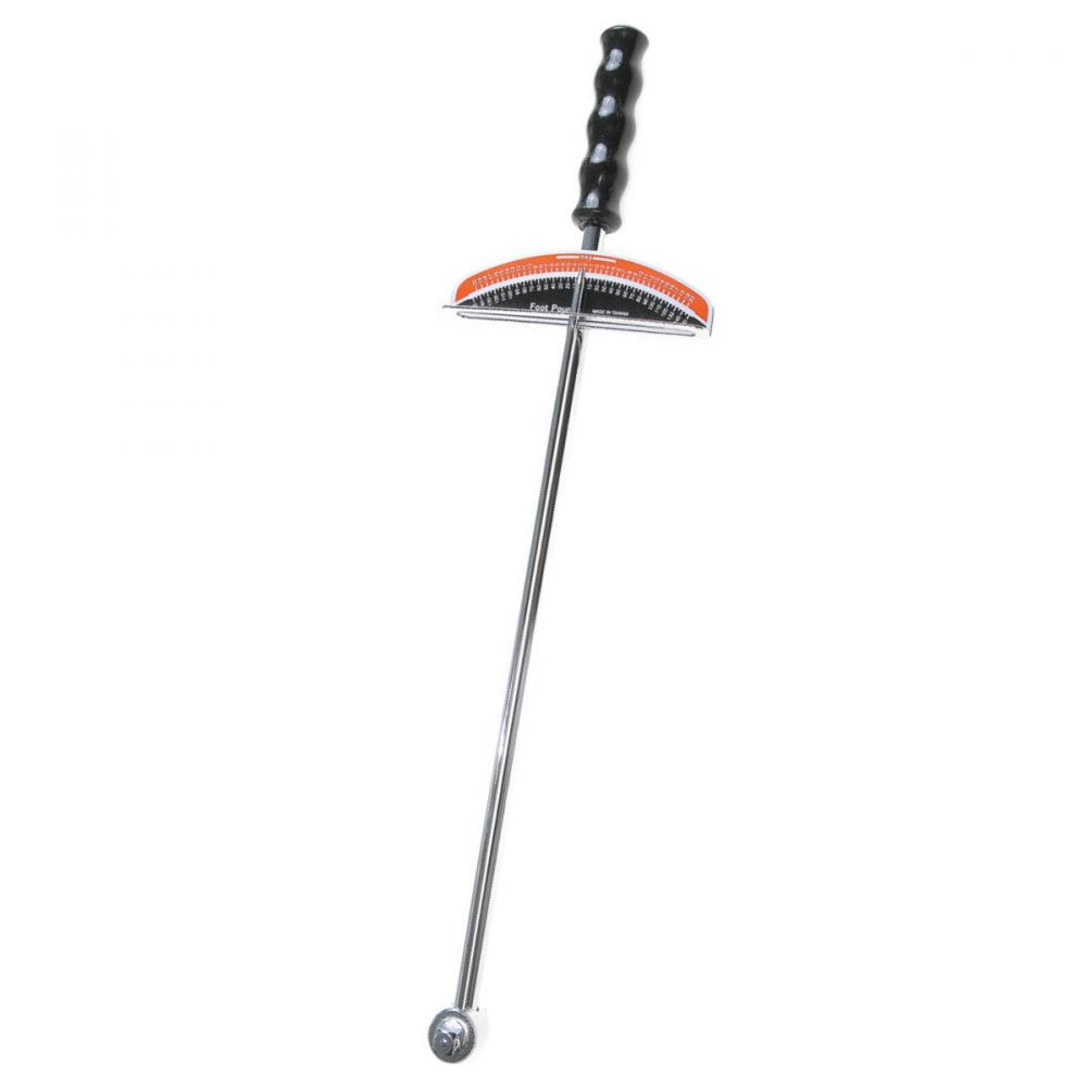 Torque Wrench Dual Drive 3/8in - 1/2in Dr Needle Gauge