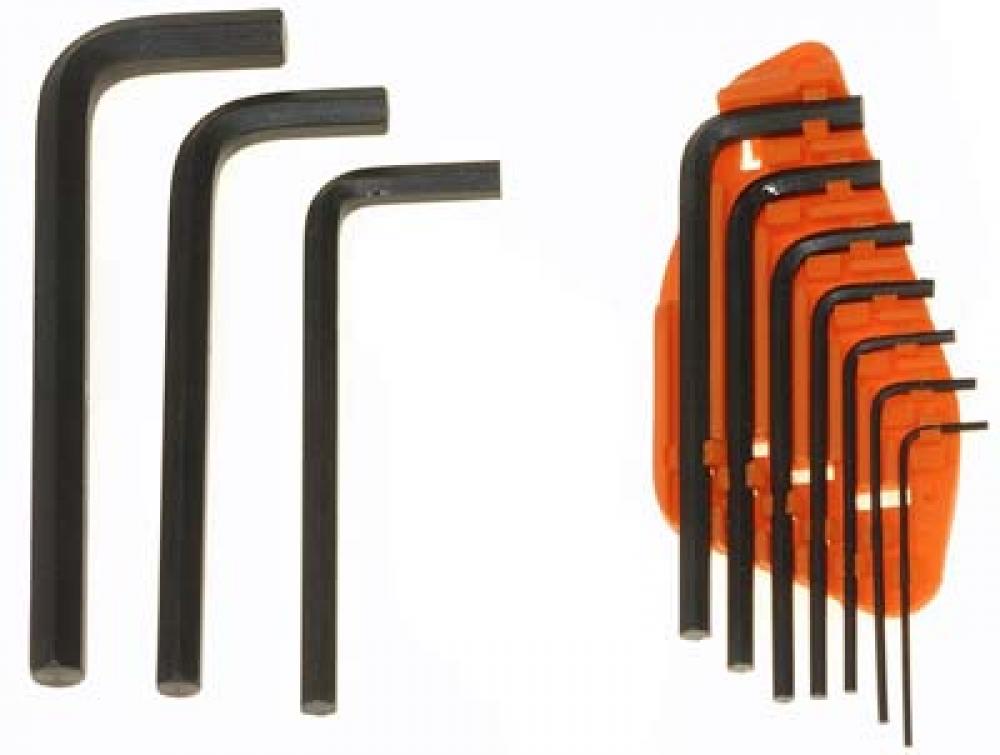 10PC Hex Key Metric Cr-V Set