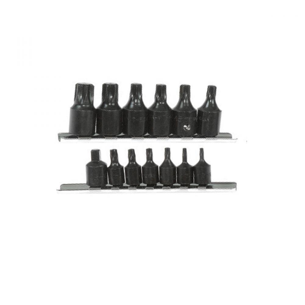 15PC Torx Bit Impact Socket Set 1/4in & 3/8in Dr