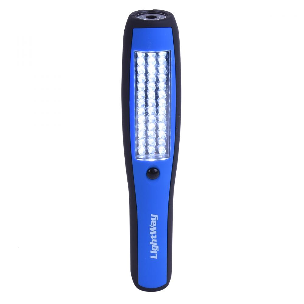 Nightstick Dual Light Flashlight/Floodlight with Magnetic Back & Hook