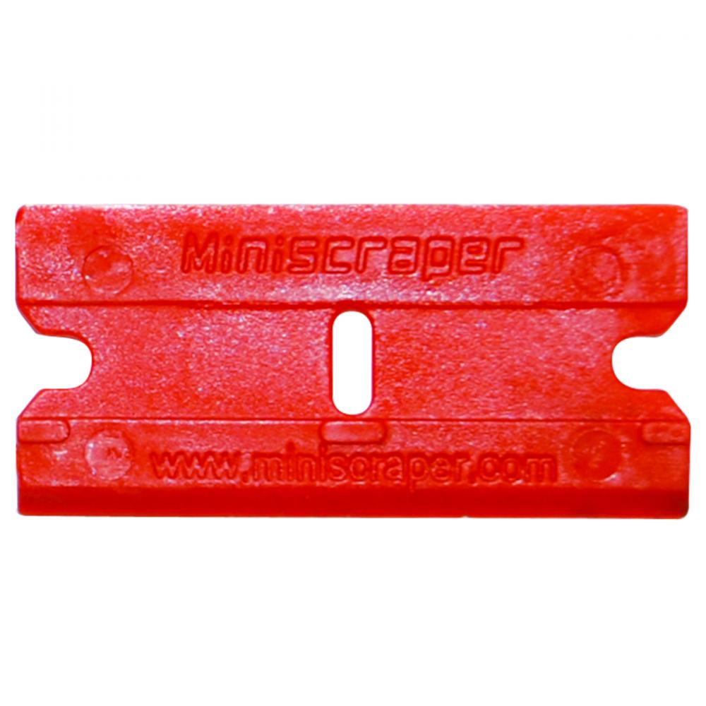 Rigid Plastic Scraper Blades 1-1/2in 5/Pk
