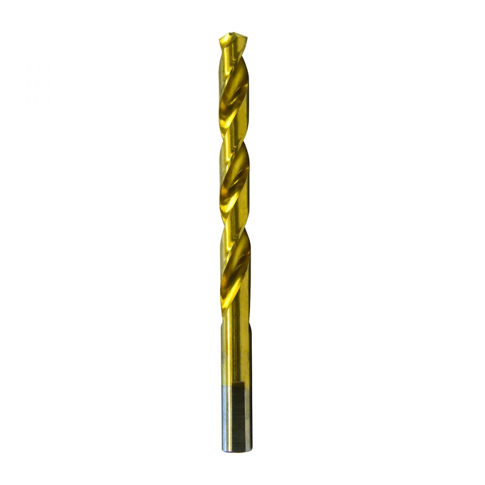 Drill Bit 1/4in Titanium Nitride with Straight Shank
