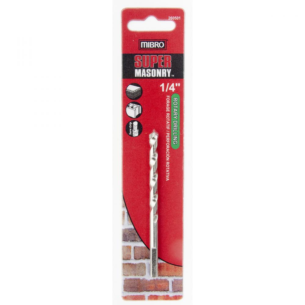 Drill Bit Masonry 5/32 x 2-3/4in with Straight Shank
