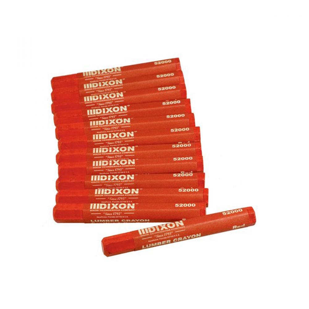 12Pk Lumber Crayon Red #520