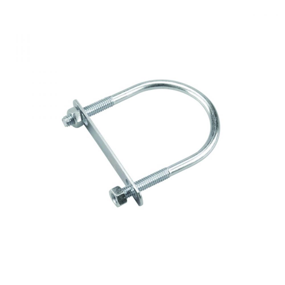10Pk U-Bolt W/Plate & Nut 5/16X3½X2in