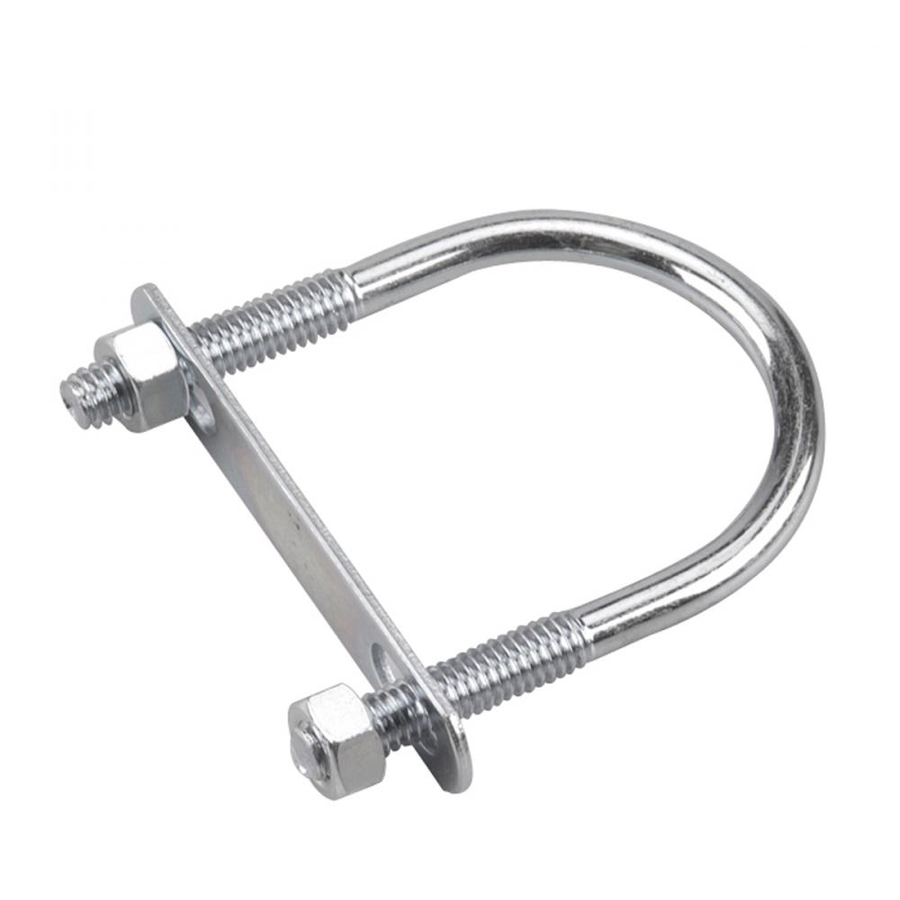 10Pk U-Bolt W/Plate & Nut 5/16X3X1½in