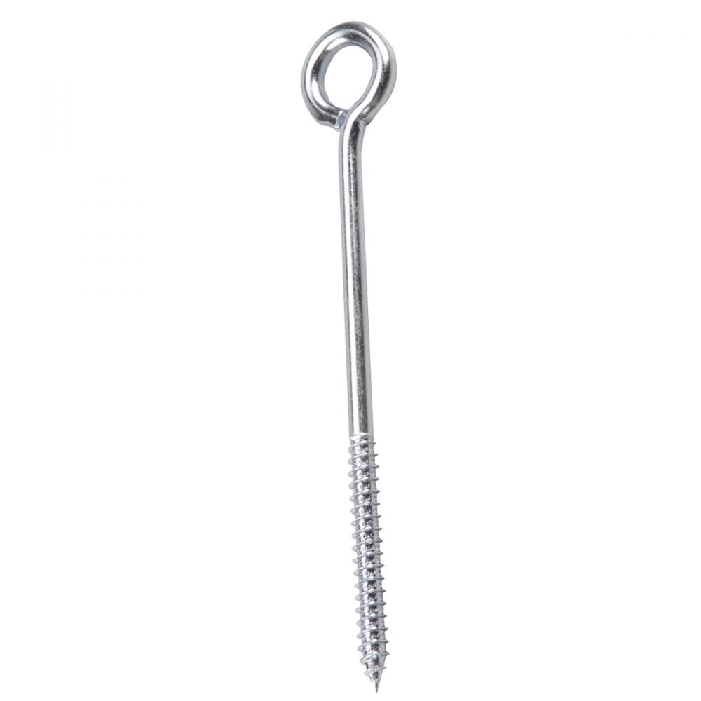 10Pk Eye Bolt W/Lag Thread 3/8 X 8in